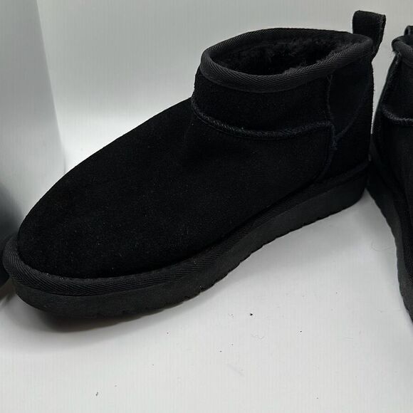 CUSHIONAIRE Women's pull on boot 8.5 BLACK - Picture 7 of 7